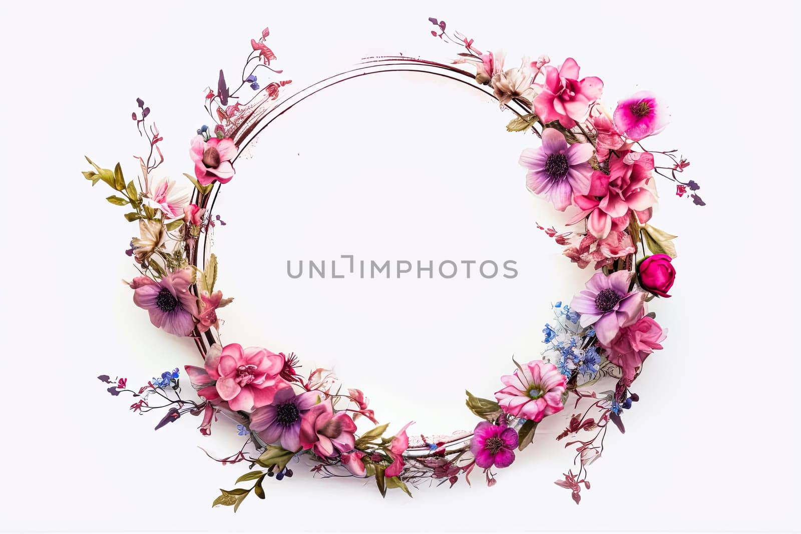 A flower arrangement with pink and white flowers. The flowers are arranged in a way that creates a sense of movement and flow. Scene is one of beauty and elegance
