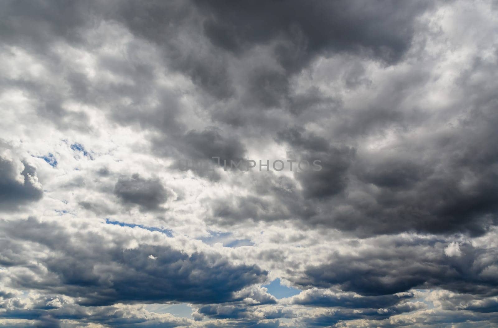 Photo of some white light clouds and cloudy blue sky landscape.6