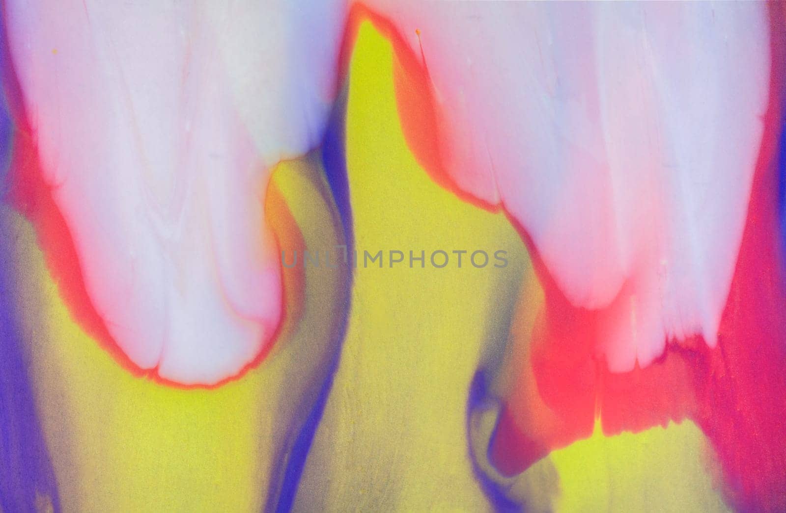 Fluid art texture. Background with abstract mixing paint effect. Liquid acrylic picture that flows and splashes. Mixed paints for interior poster.
