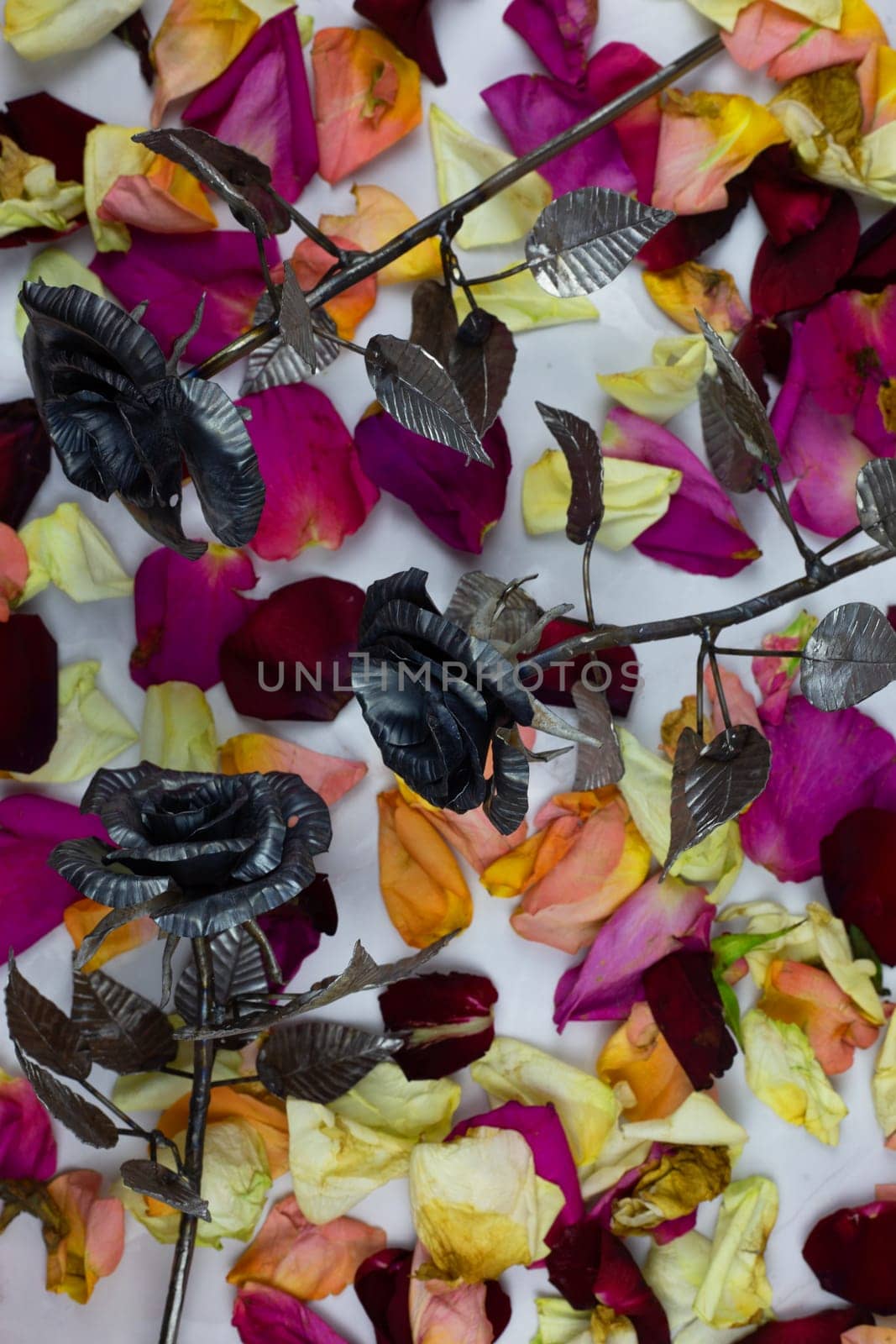 Handmade metal roses by timurmalazoniia