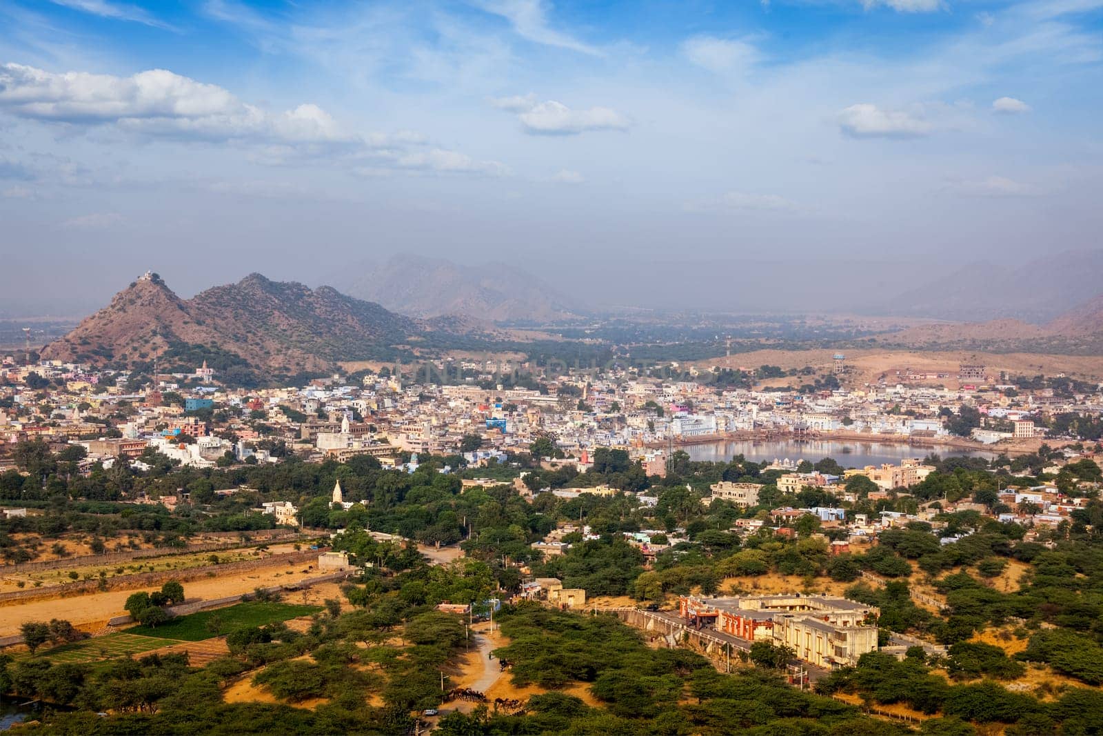 Holy city Pushkar. Rajasthan, India by dimol