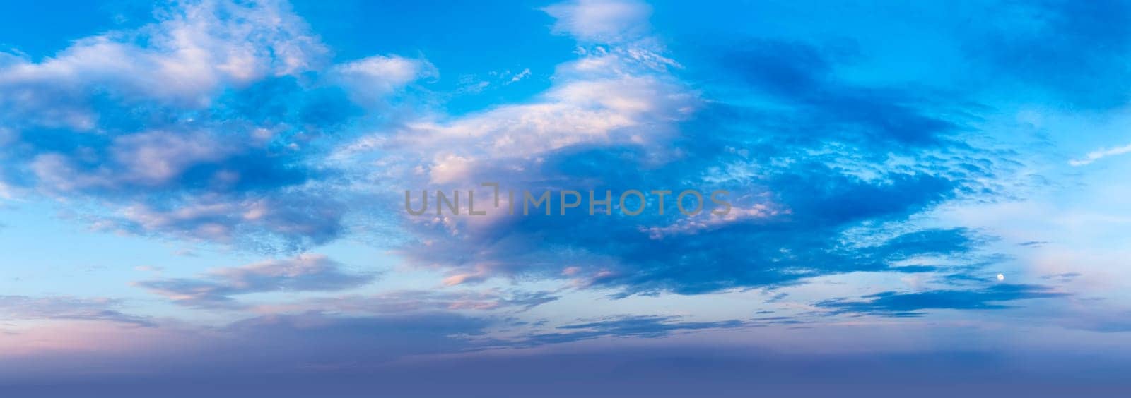 Beautiful dramatic scenic after sunset sky background after sunset