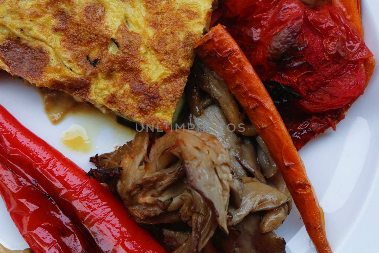 Oven-Roasted Veggies with Omelette: A Wholesome Fusion for Health-Conscious Eaters by DakotaBOldeman