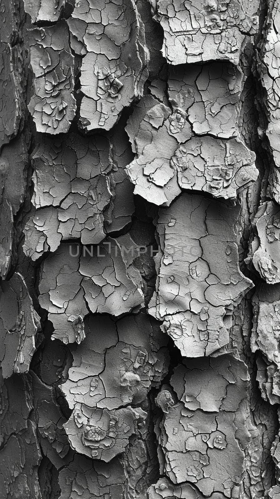 The texture of bark on an ancient tree by Benzoix