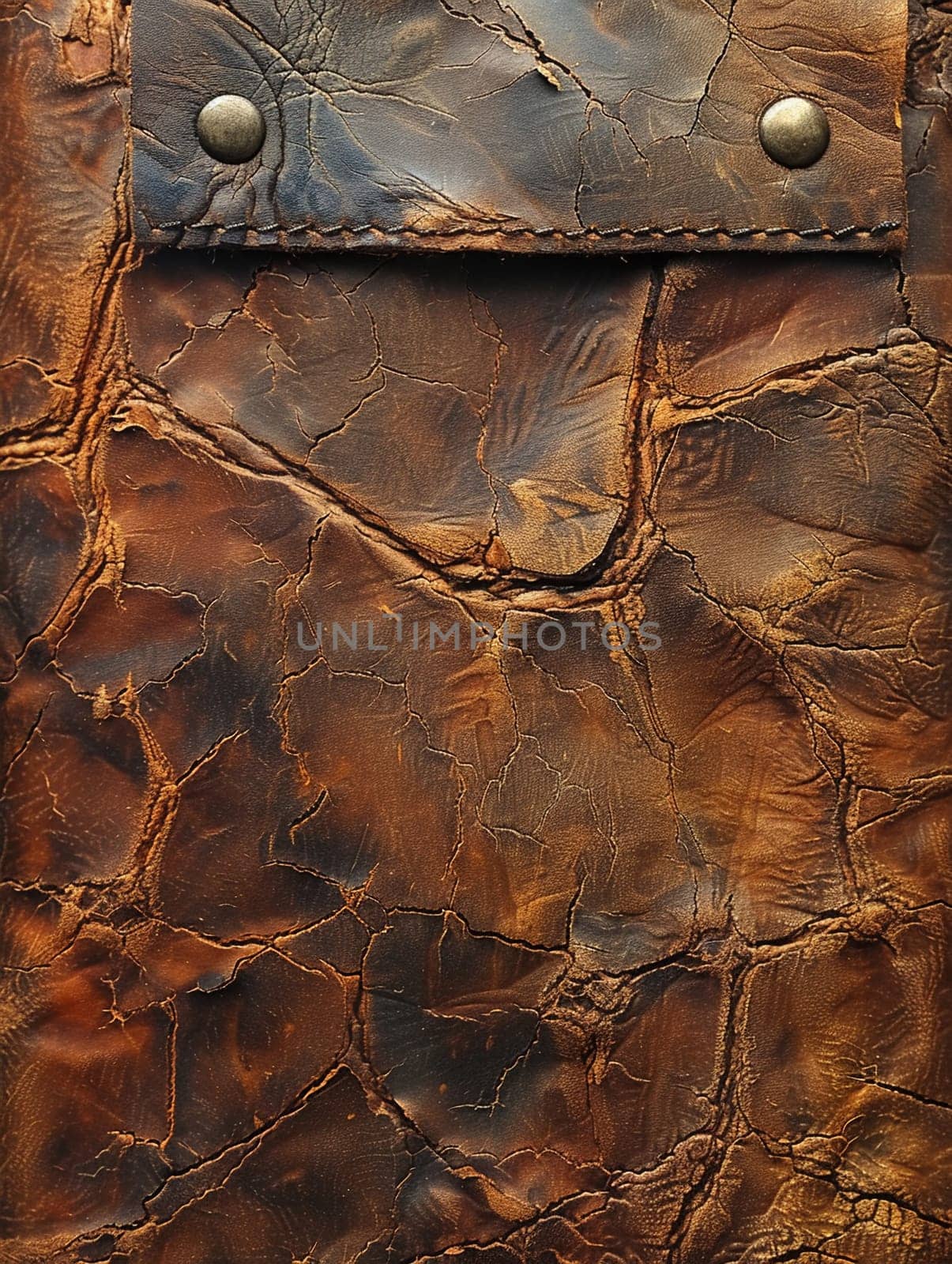 Vintage leather texture with natural patina by Benzoix