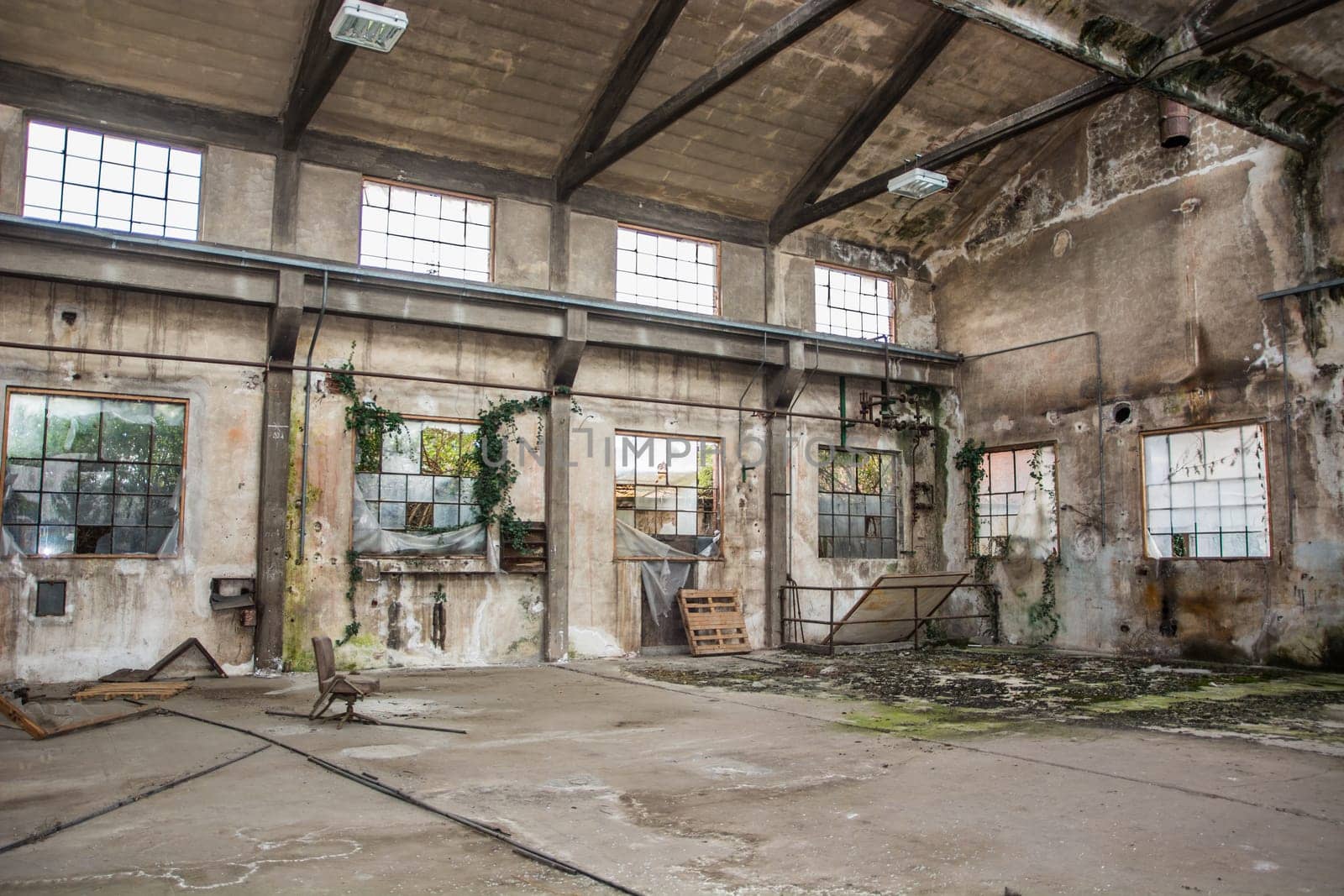 Photo of a massive industrial complex with a maze of pipes and machinery by artofphoto