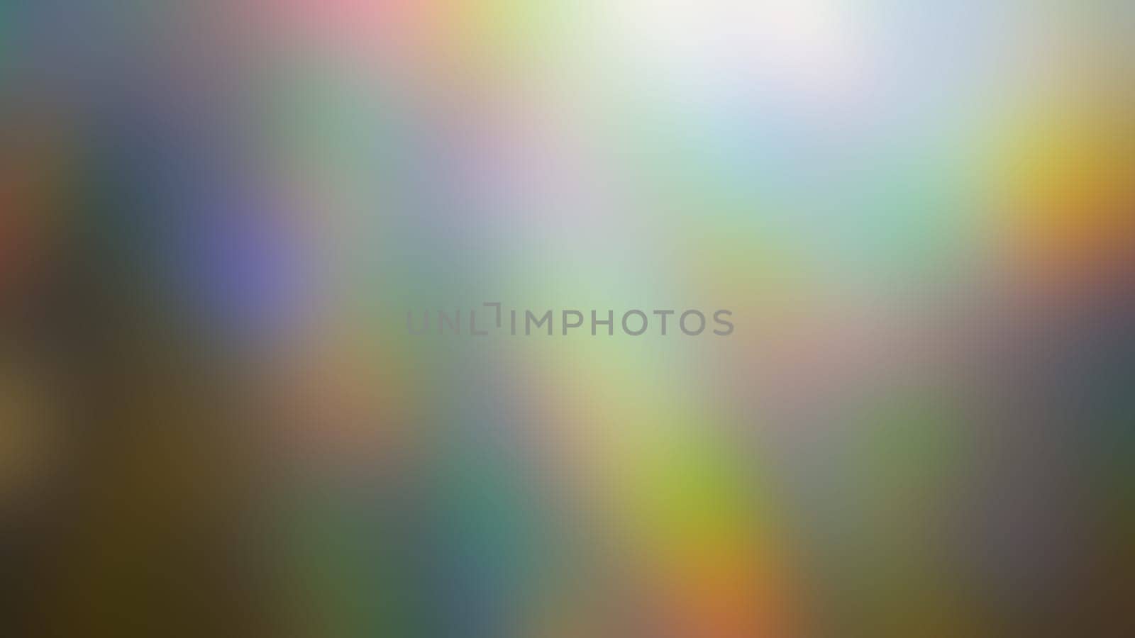 Multicolored rainbow blurred bokeh effect background.