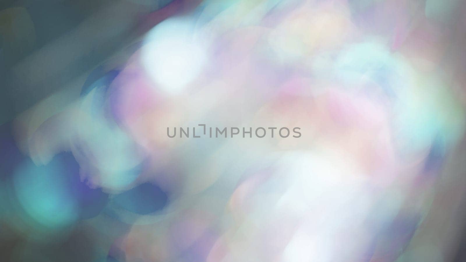 Multicolored rainbow blurred bokeh effect background.
