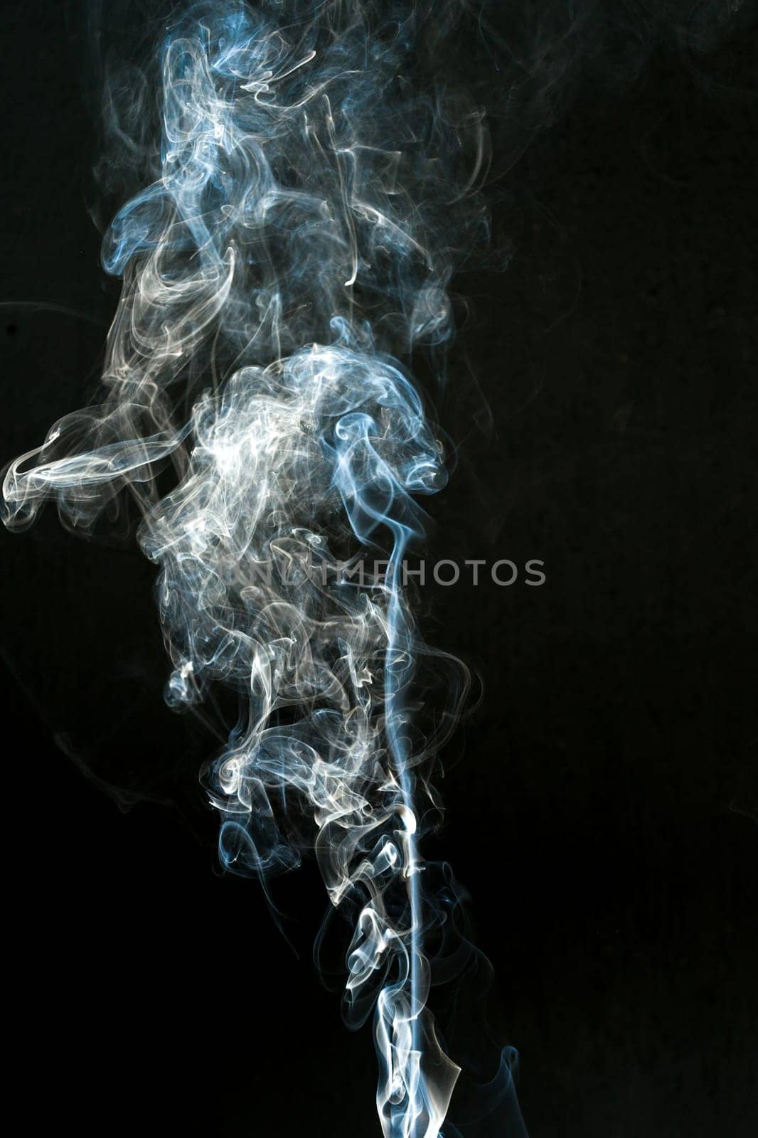 smoke cloud with black background. fog texture by zartarn