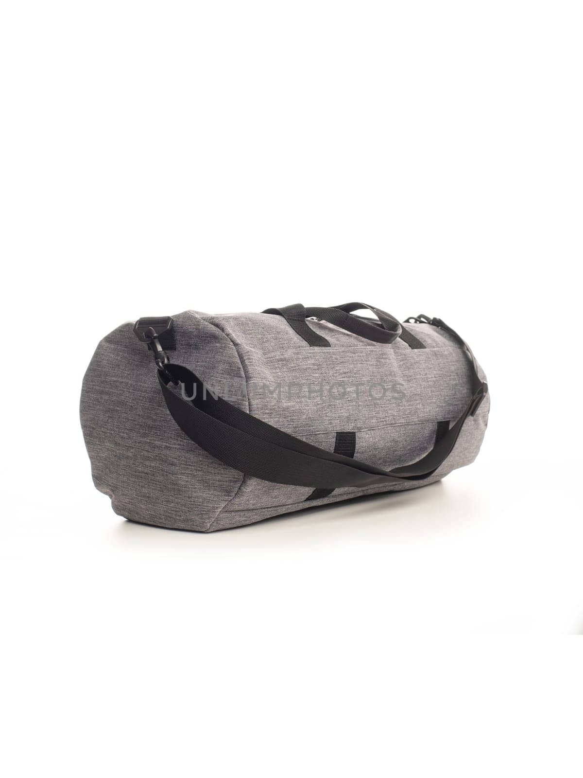 Sport bag isolated on the white background