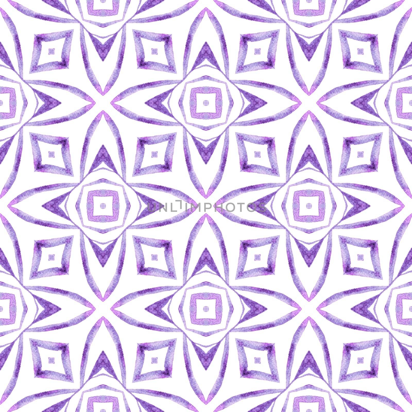 Tropical seamless pattern. Purple impressive boho chic summer design. Textile ready powerful print, swimwear fabric, wallpaper, wrapping. Hand drawn tropical seamless border.