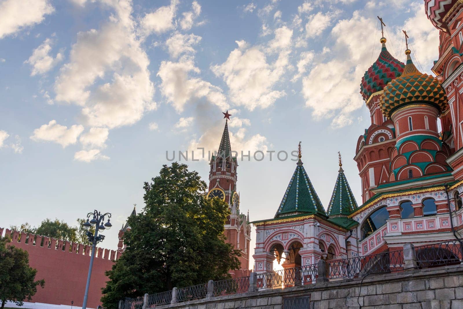 Moscow, Russia - 07.03.2023 - Red square and Saint Basil cathedral.