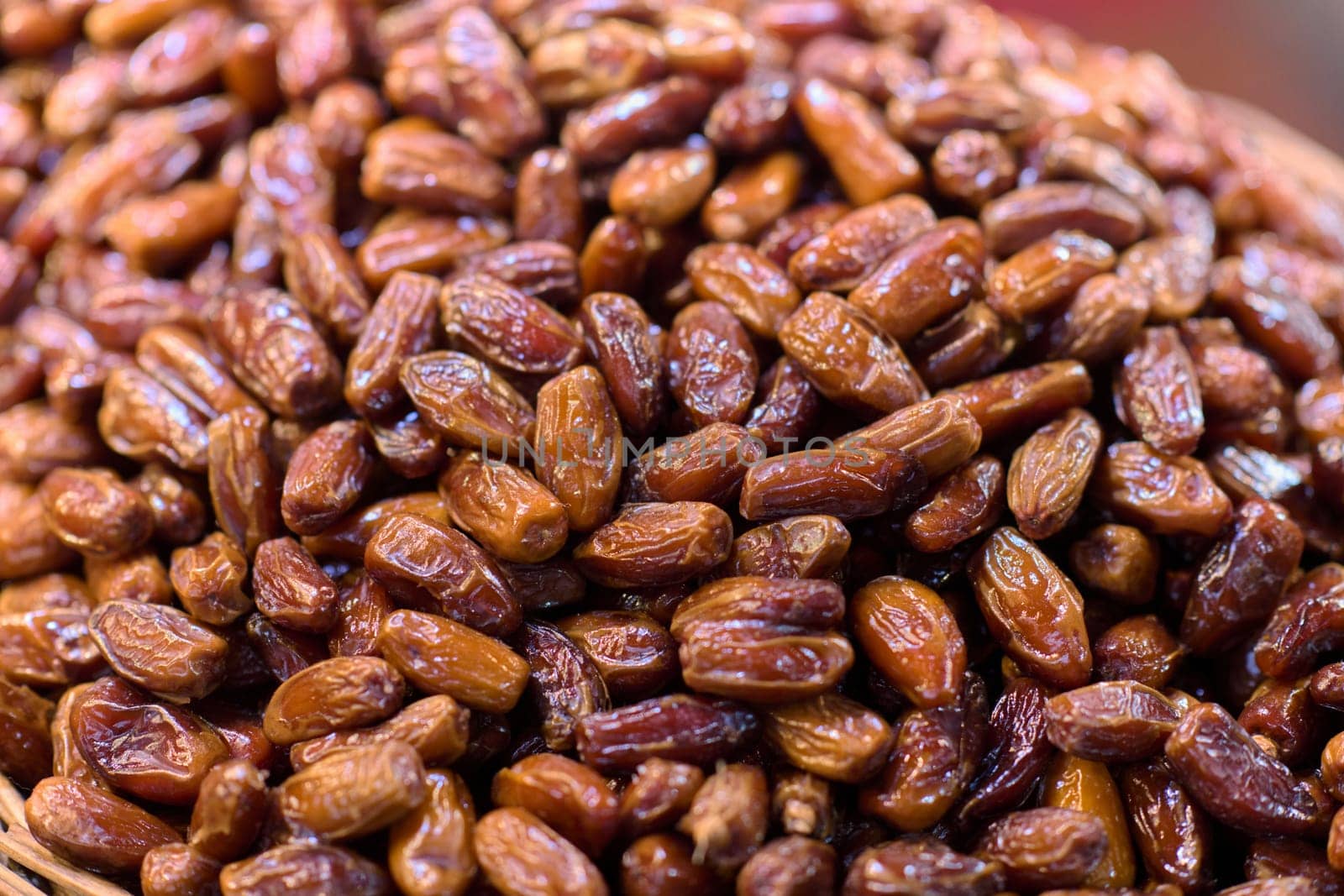 Freshly harvested dates, packed and ready for sale, offer a taste of autumn on the streets of Istanbul.