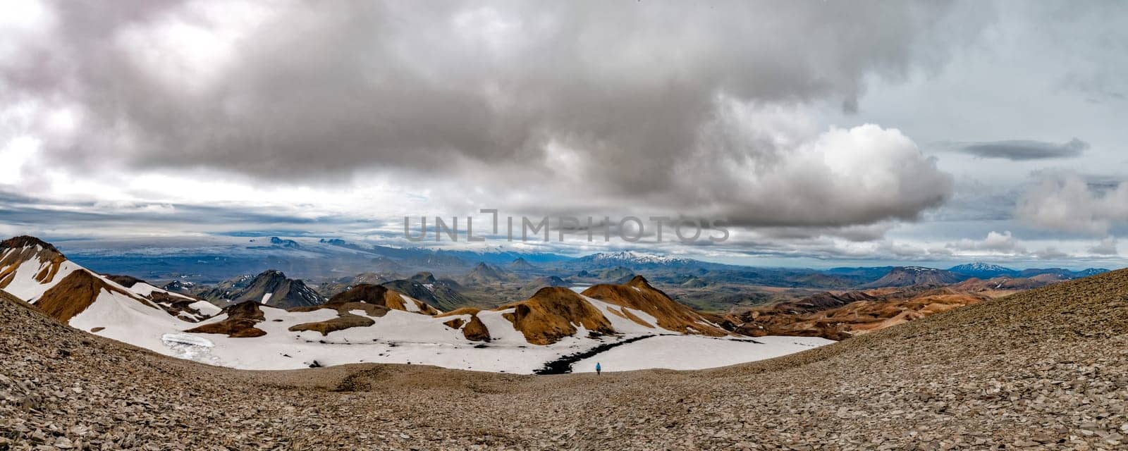 Iceland Landmannalaugar trek wild landscape by AndreaIzzotti