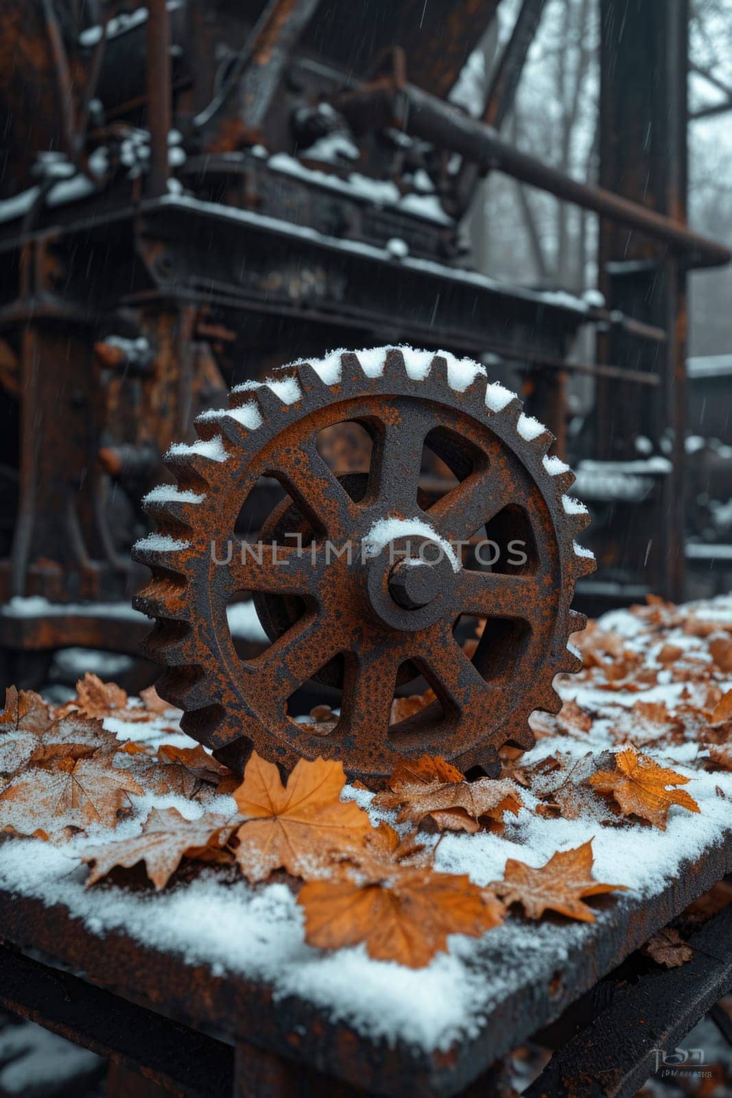 Details The gear is made of metal. Mechanical gears made of steel by Lobachad