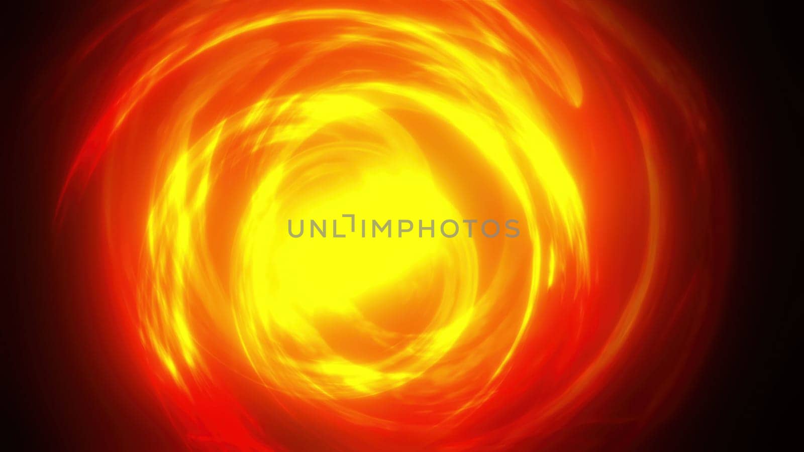 Bright spiral fire. Computer generated 3d render