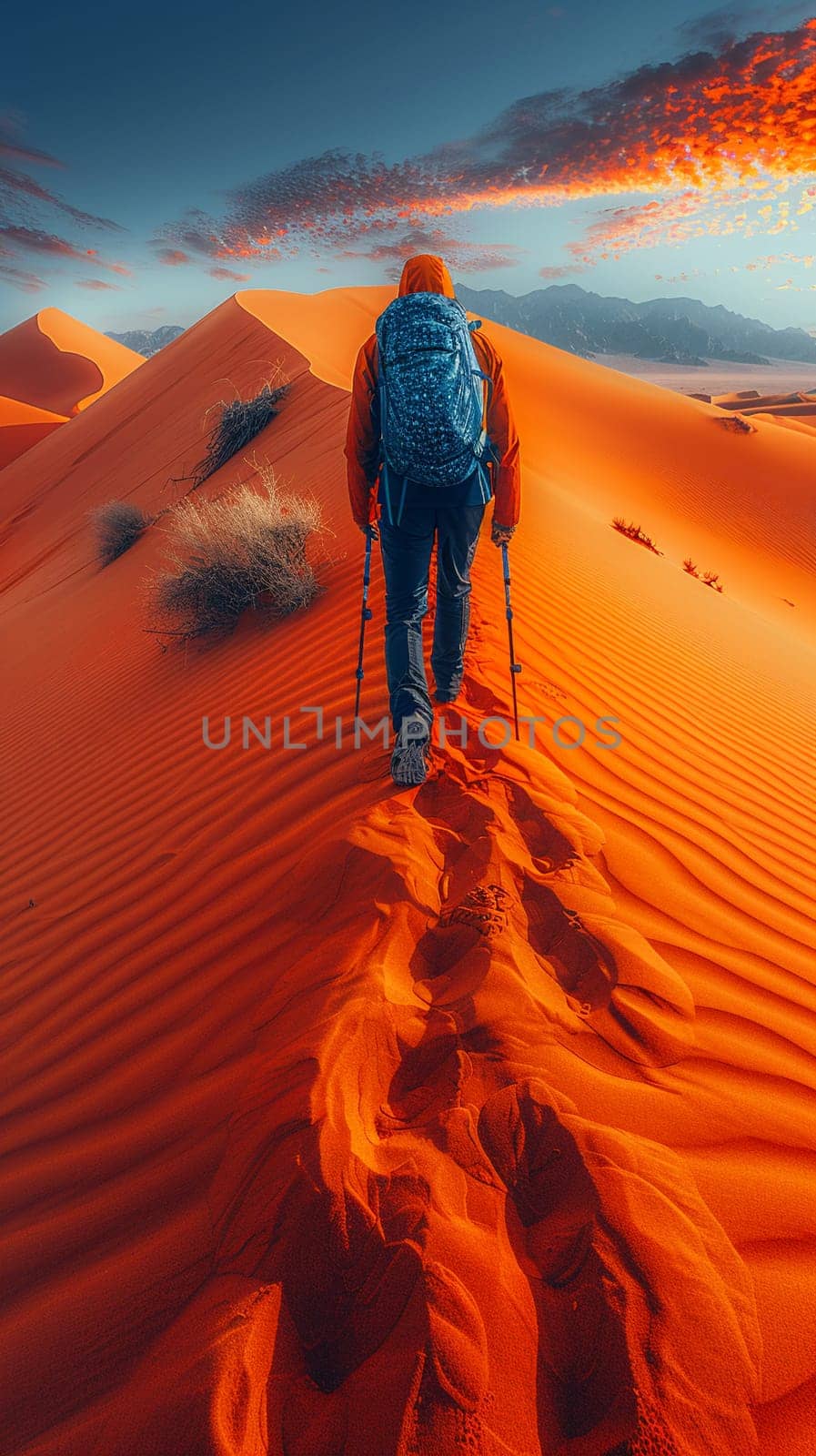 Soft sand dunes at sunrise, providing a serene and natural backdrop.