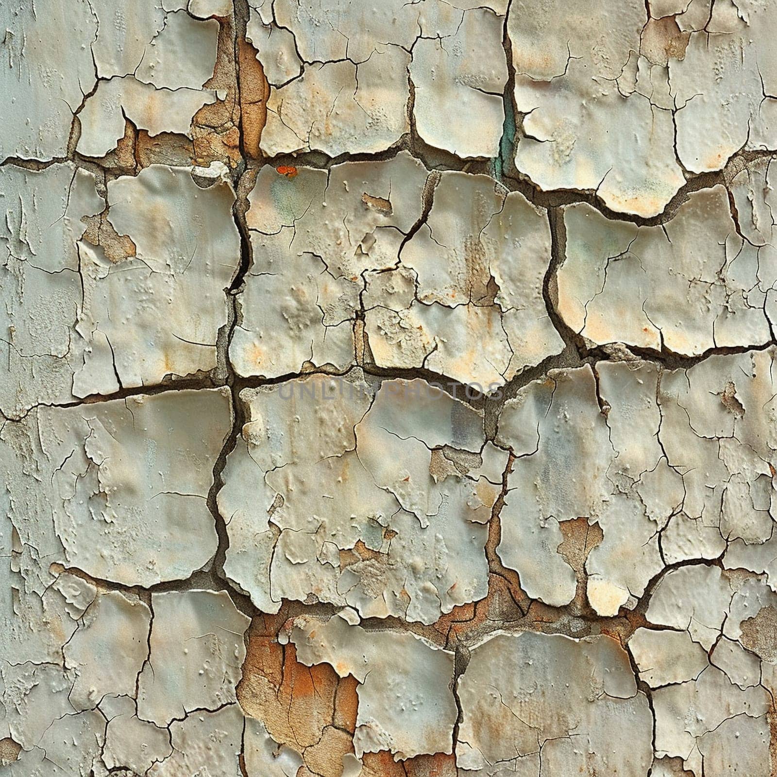 Old plaster wall with cracks and texture by Benzoix