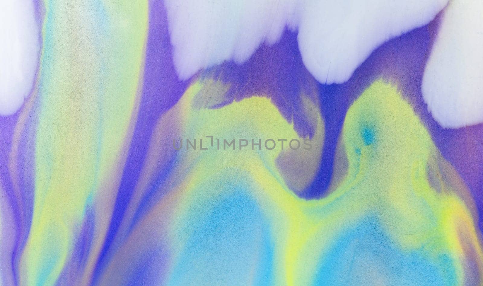 Fluid art texture. Background with abstract mixing paint effect. Liquid acrylic picture that flows and splashes. Mixed paints for interior poster.