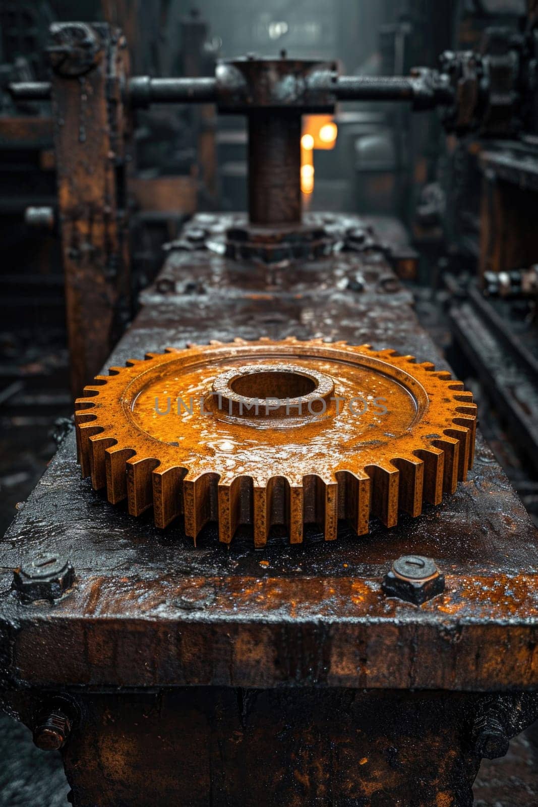 Details The gear is made of metal. Mechanical gears made of steel by Lobachad