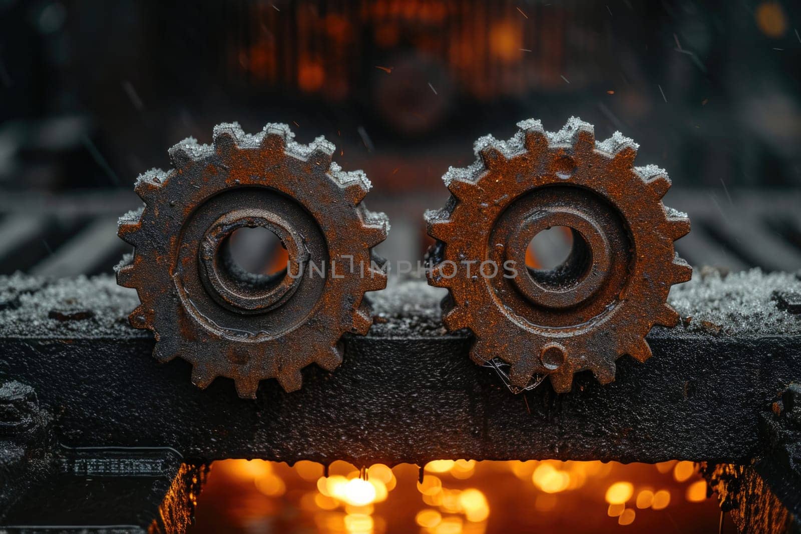 Details The gear is made of metal. Mechanical gears made of steel by Lobachad