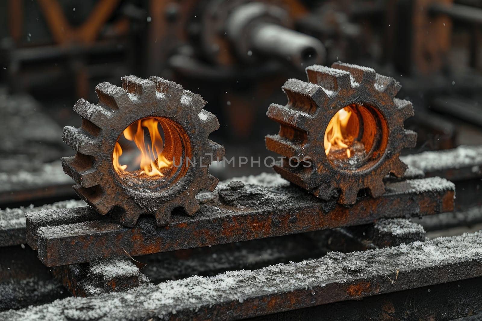 Details The gear is made of metal. Mechanical gears made of steel by Lobachad