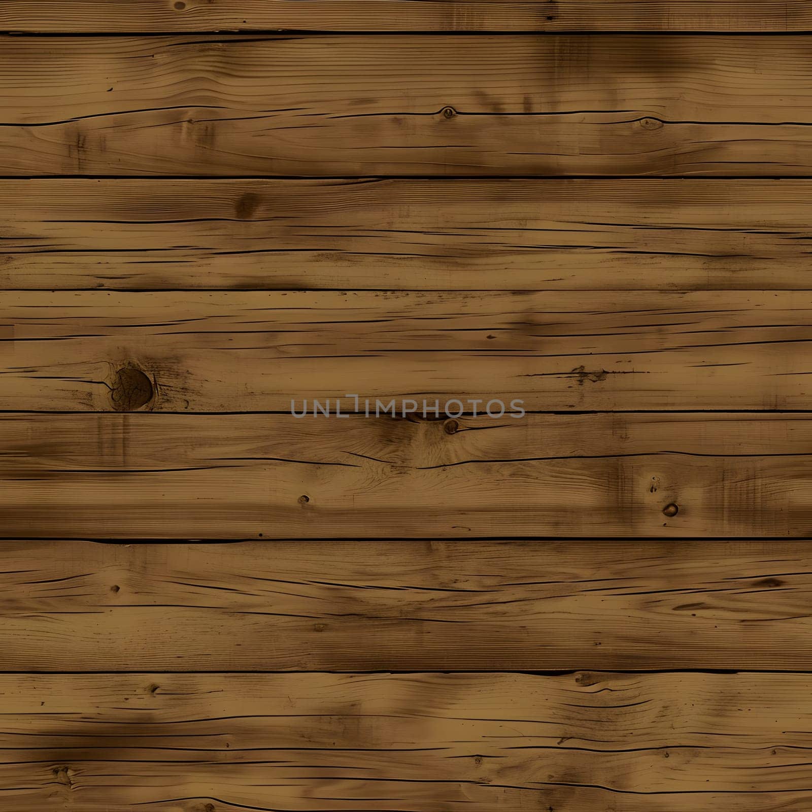 Medium brown wood background. Seamless wooden planks board texture. by z1b