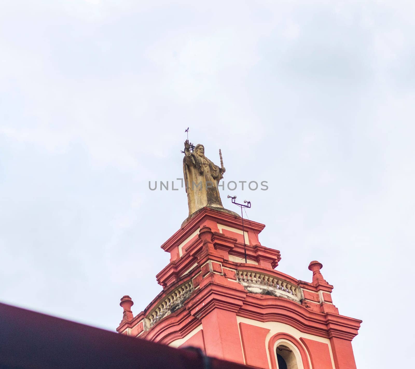 03.03.2024 - Camaguey, Santa Lucia, Cuba - One of the churches in the city