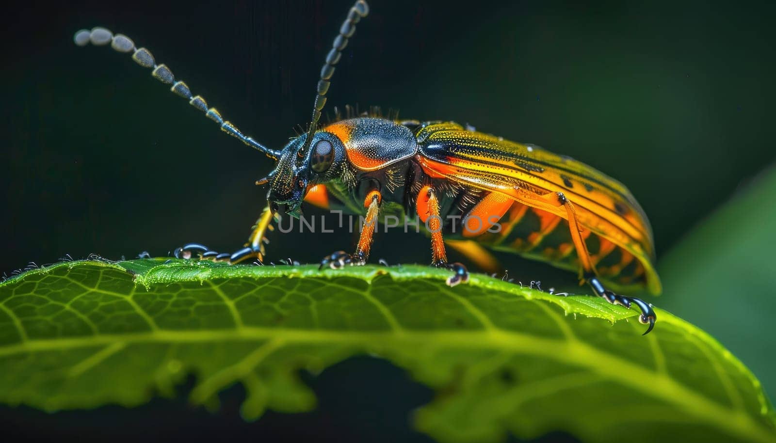 real firefly macro nuture by AI generated image.