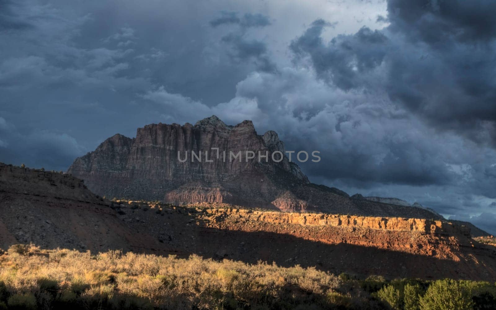 Zion Canyon Storm by Dawn2Dawn