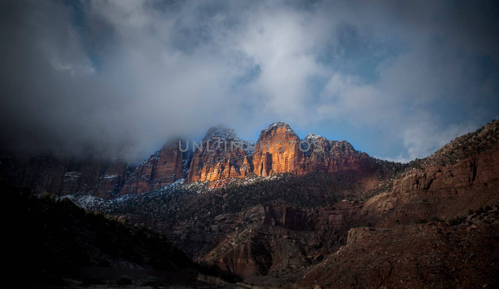 Zion Winter by Dawn2Dawn