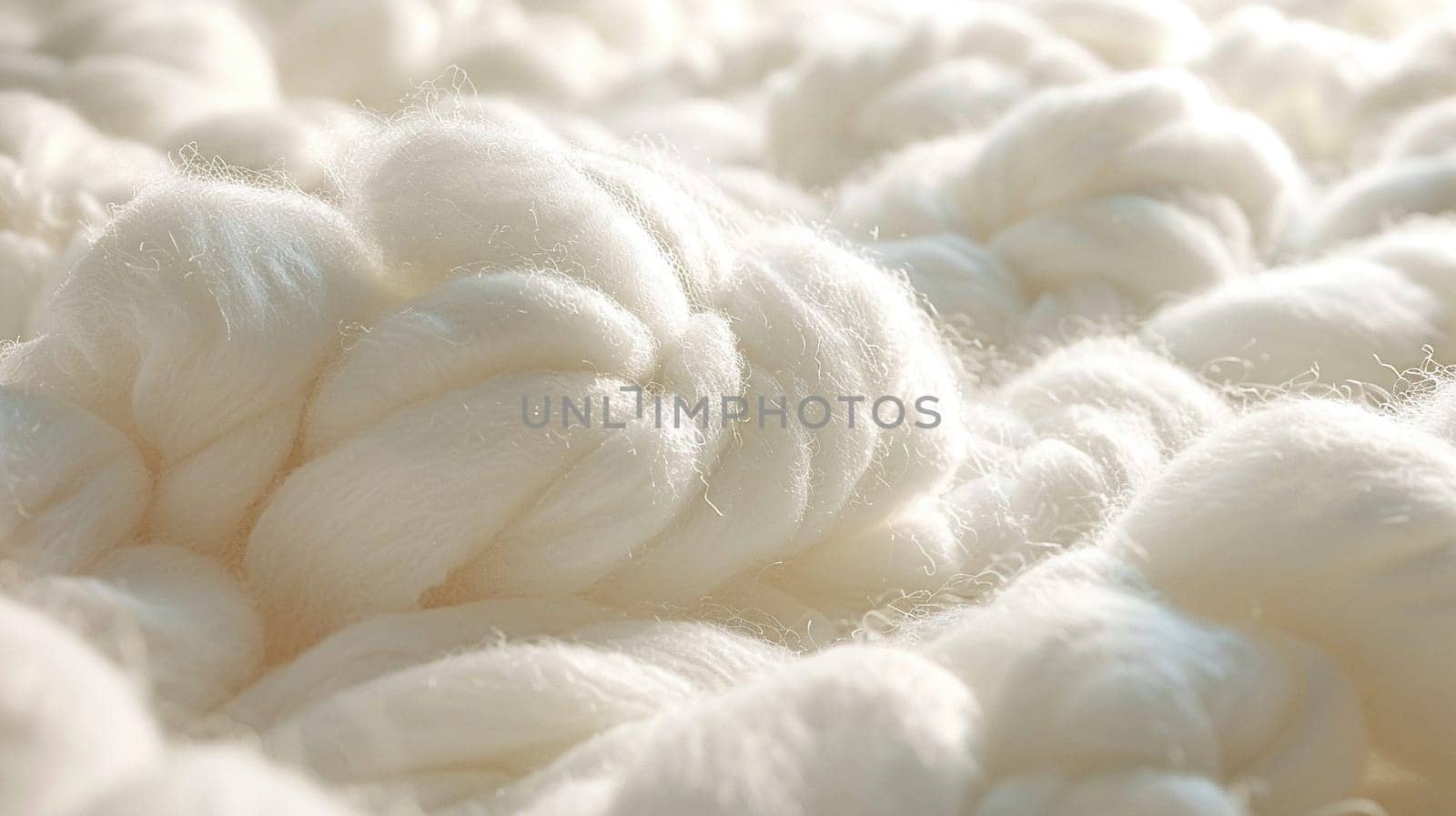 Close-up of fluffy cotton balls, suitable for soft and natural backgrounds.