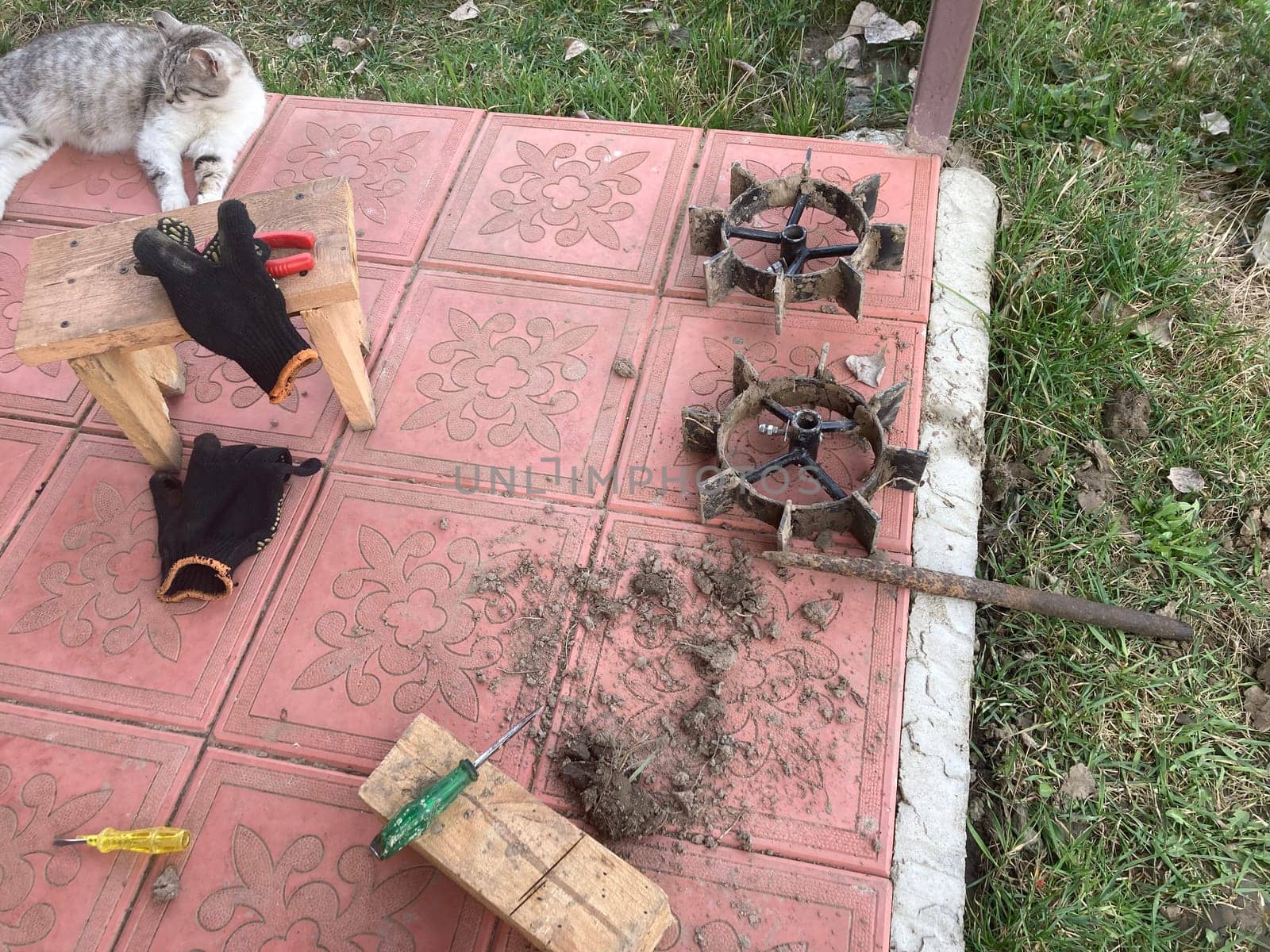 Agricultural machinery the a repair parts