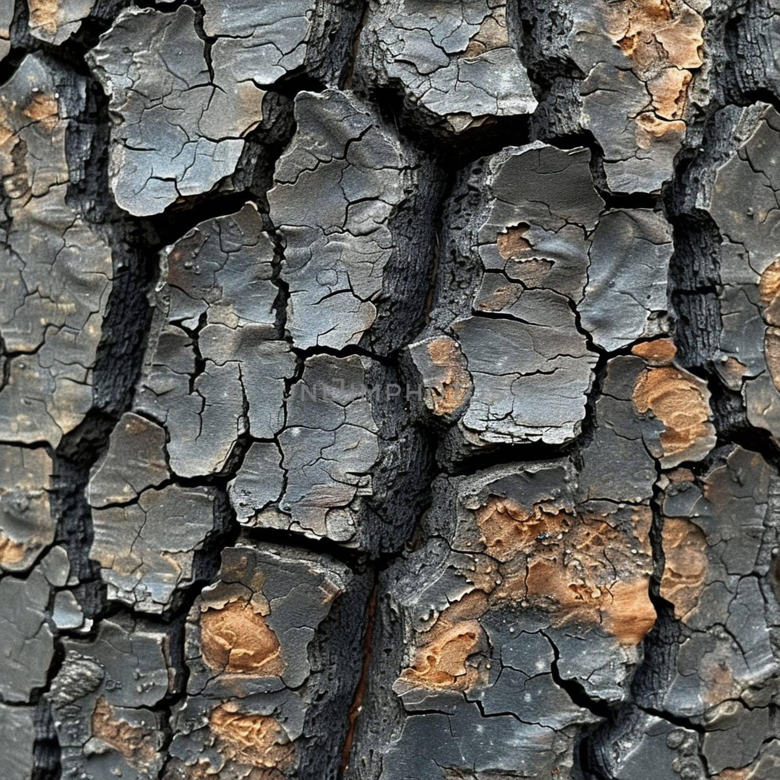 Rough bark texture of an old tree by Benzoix