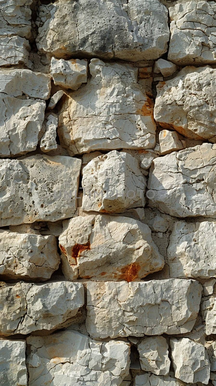 Rough texture of a limestone cliff, suitable for rugged and natural backgrounds.