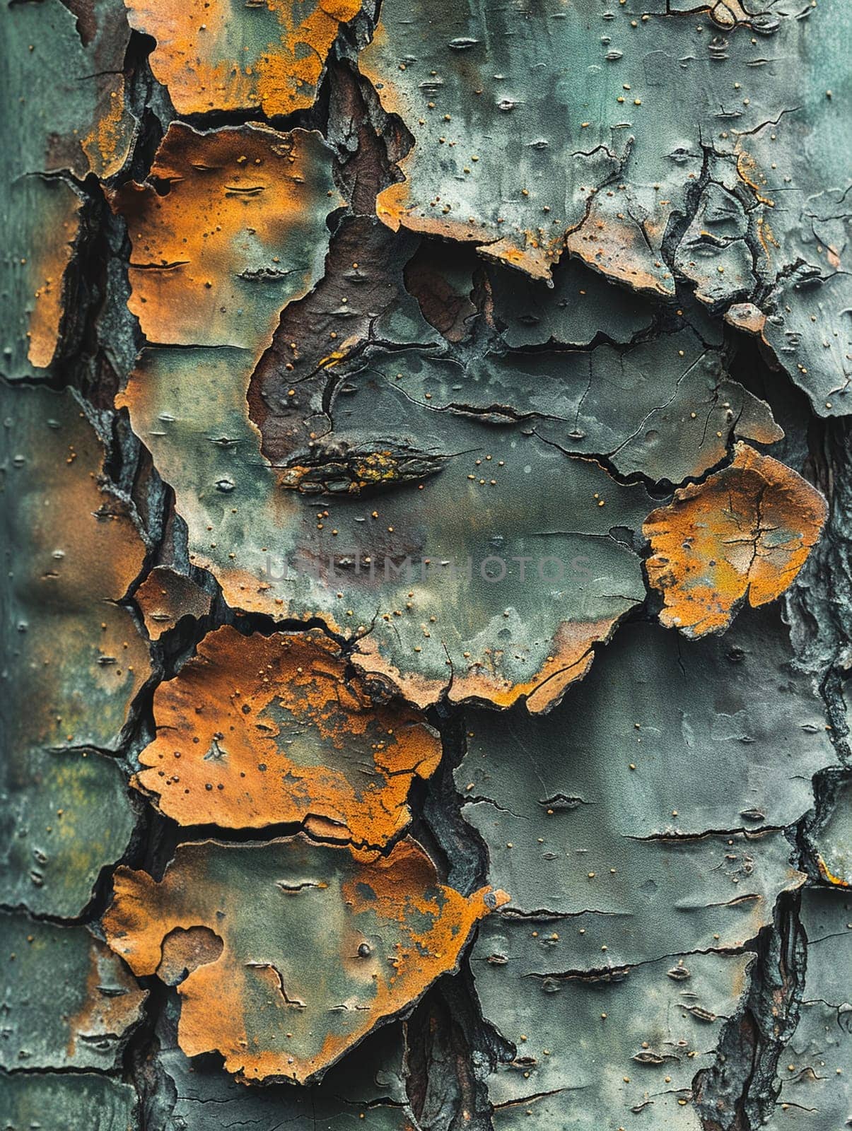 The texture of bark on an ancient tree by Benzoix