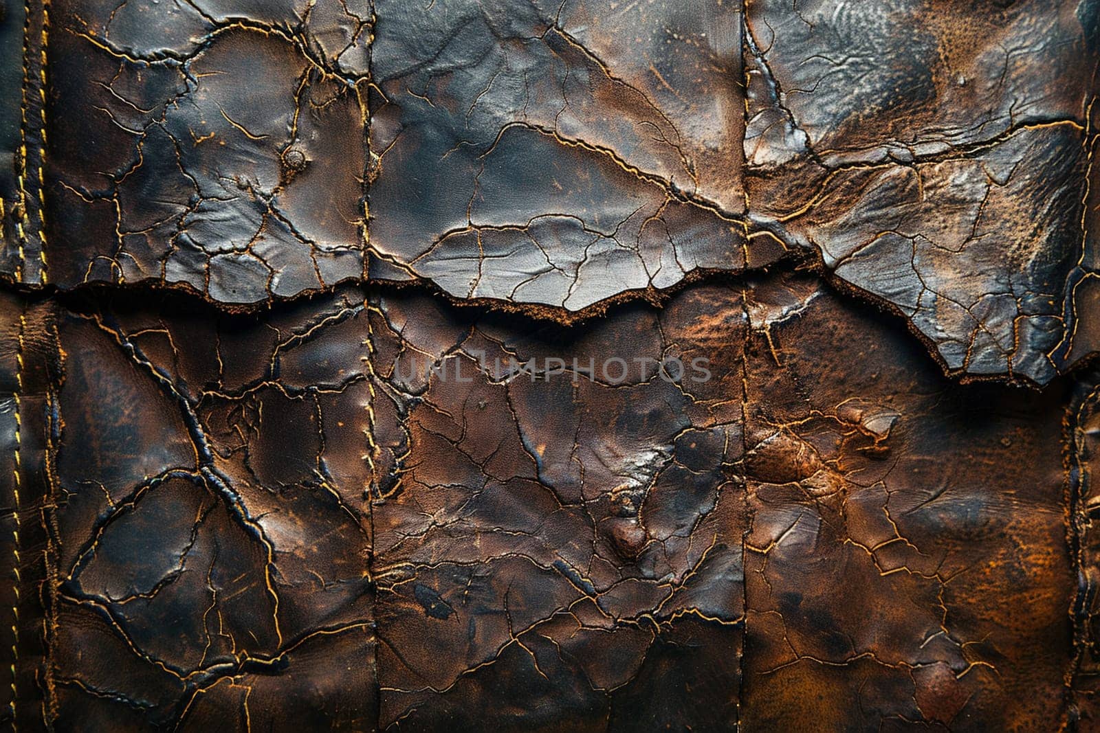 Vintage leather texture with natural patina, great for heritage and classic themed projects.