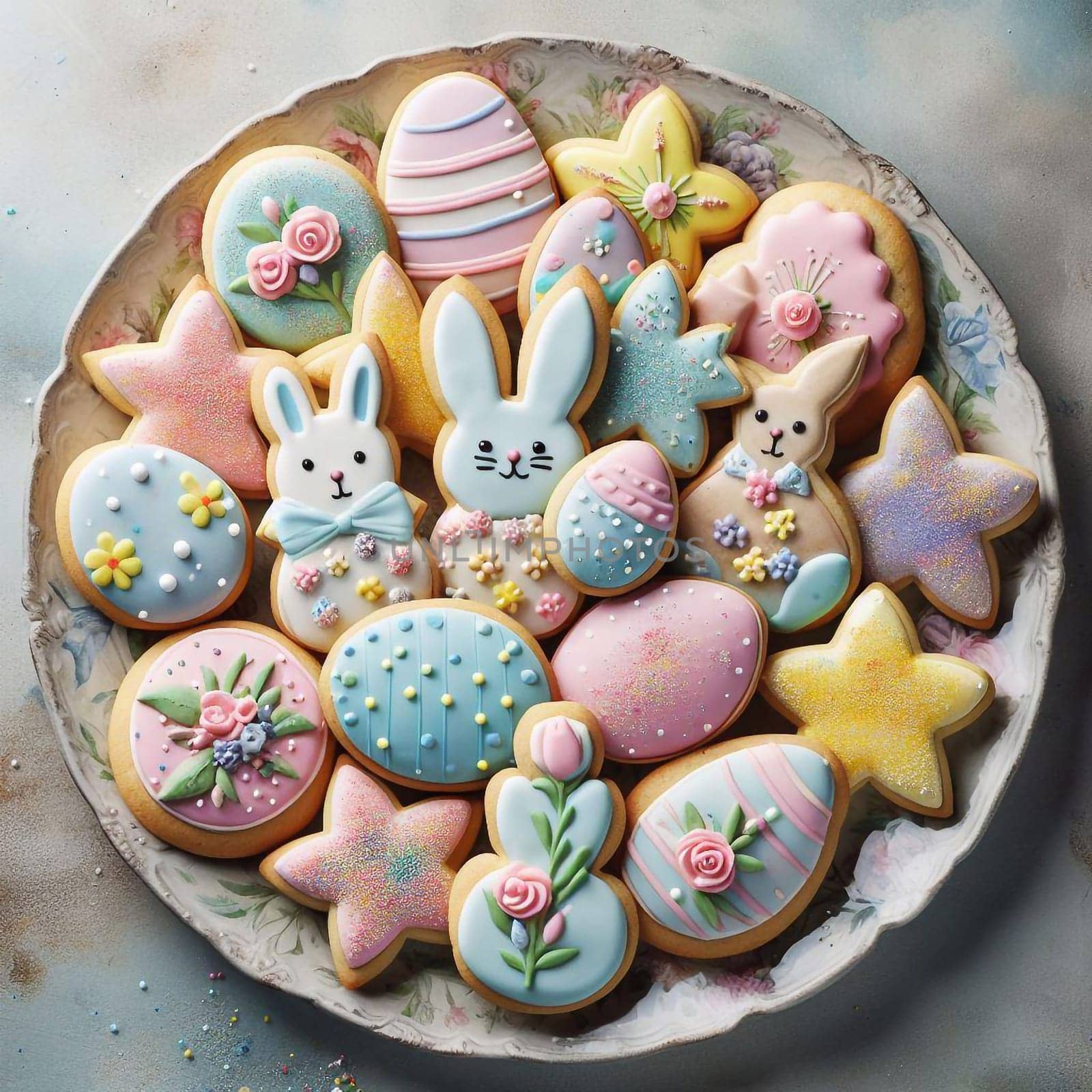 Easter cookies for the holiday by architectphd