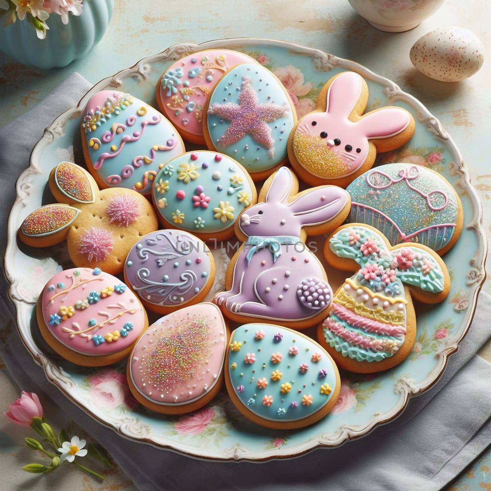 Easter cookies for the a holiday