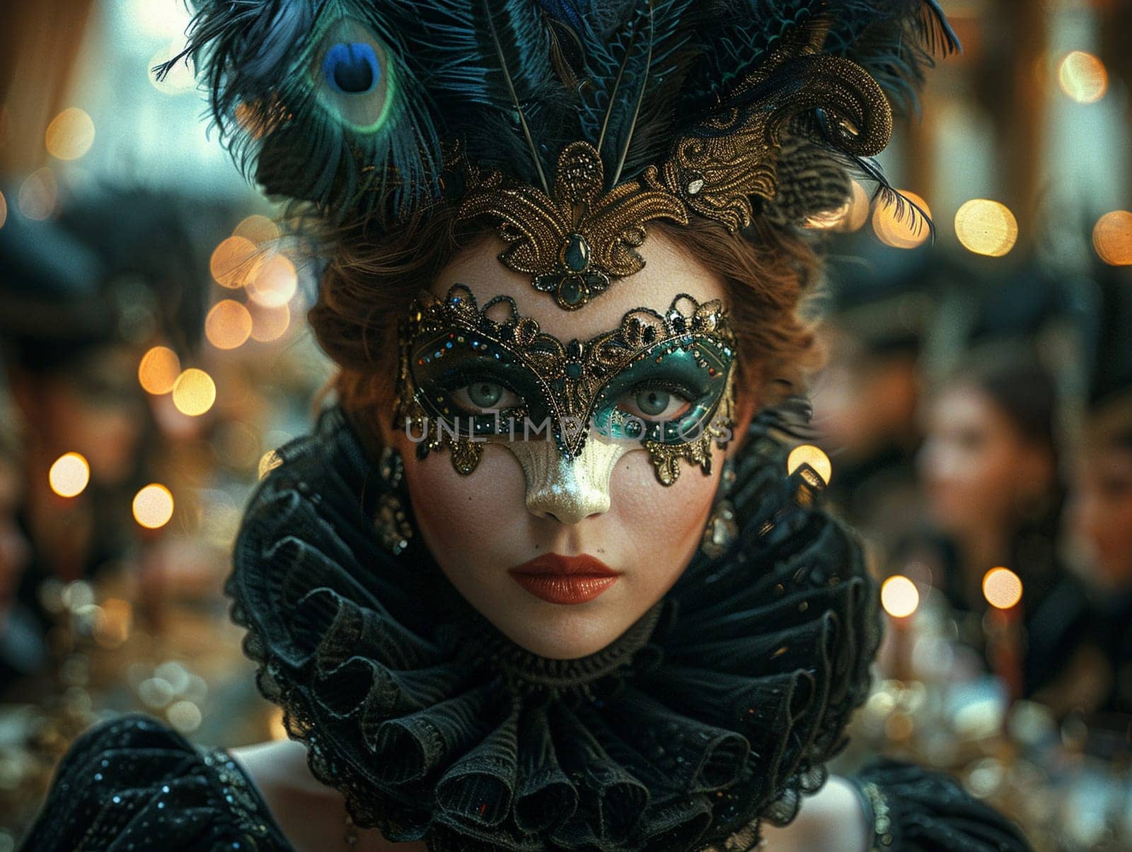 A masquerade where each mask is a universe, the ballroom a dance of worlds colliding.