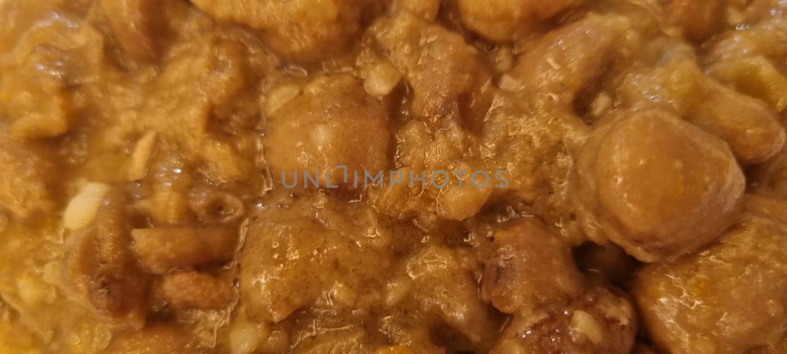 High-resolution close-up of a delicious bean stew, perfect for culinary themes by FlightVideo