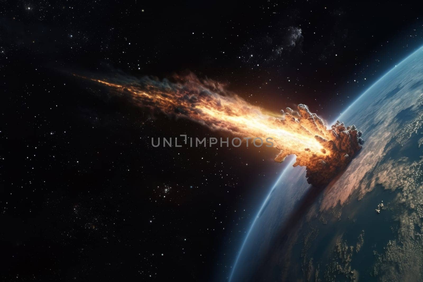 Imminent Comet Approaching Earth by andreyz