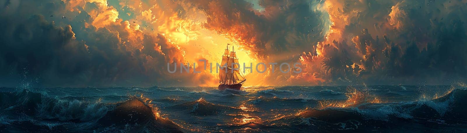 Seafarer adrift in an ocean of dreams by Benzoix