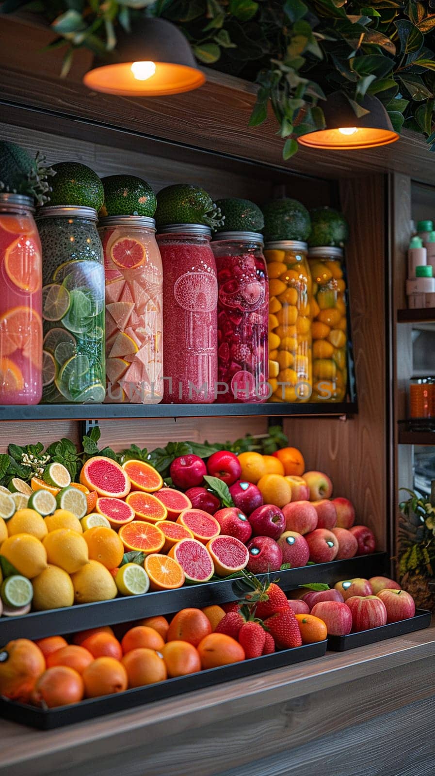 Vibrant Smoothie Kiosk Blends Health with Taste in Business of Refreshing Beverages by Benzoix