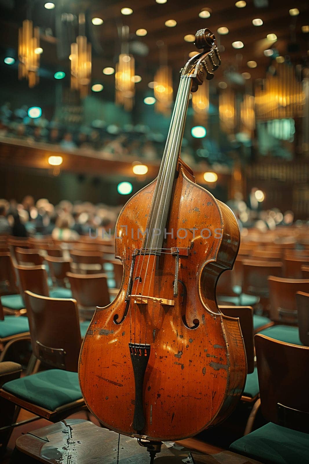 Music Rehearsal Space Sets Stage for Talent in Business of Performance Arts, Sheet music and chairs orchestrate a story of practice and passion in the music business.