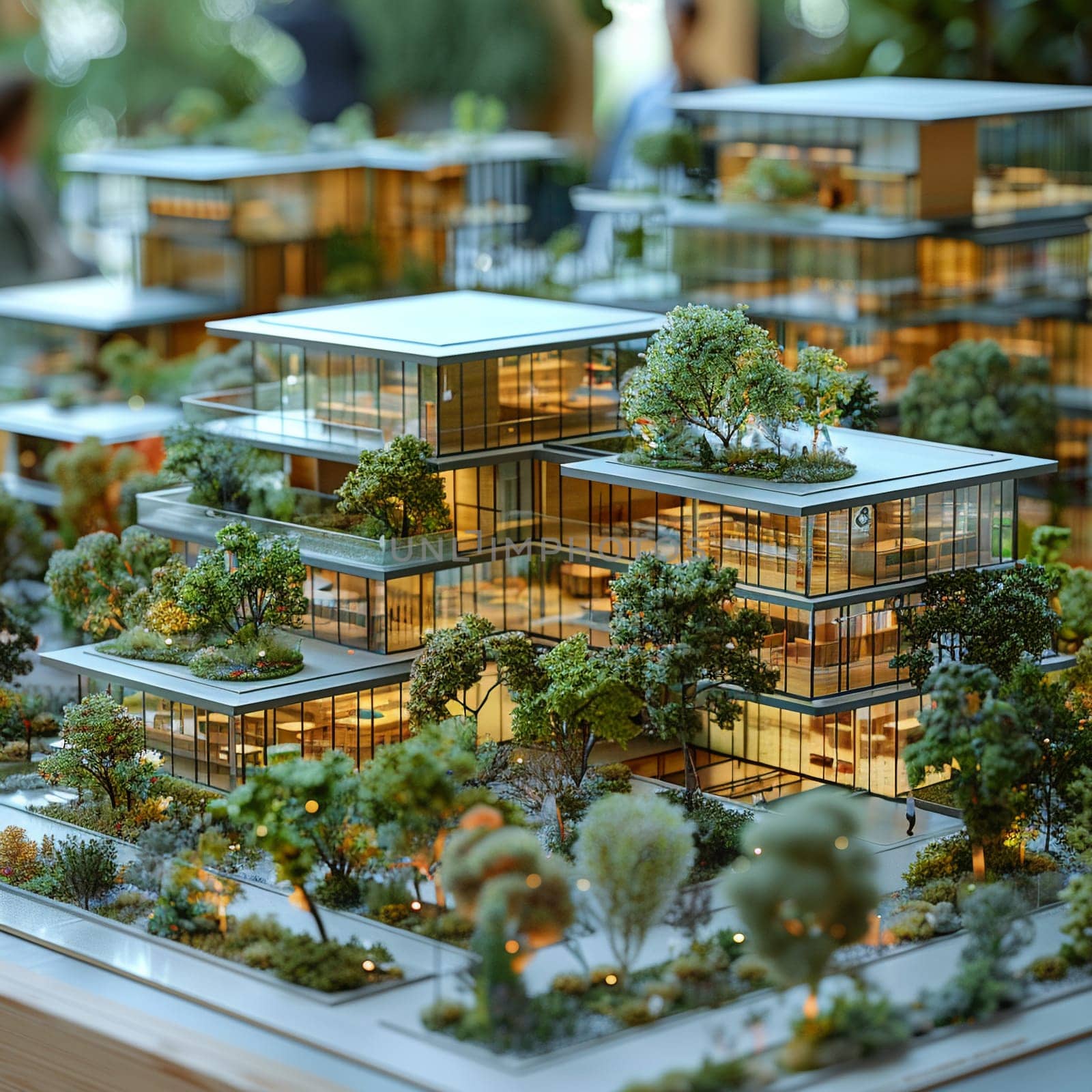 Urban Planner Designs Sustainable Spaces for Future Business Districts by Benzoix