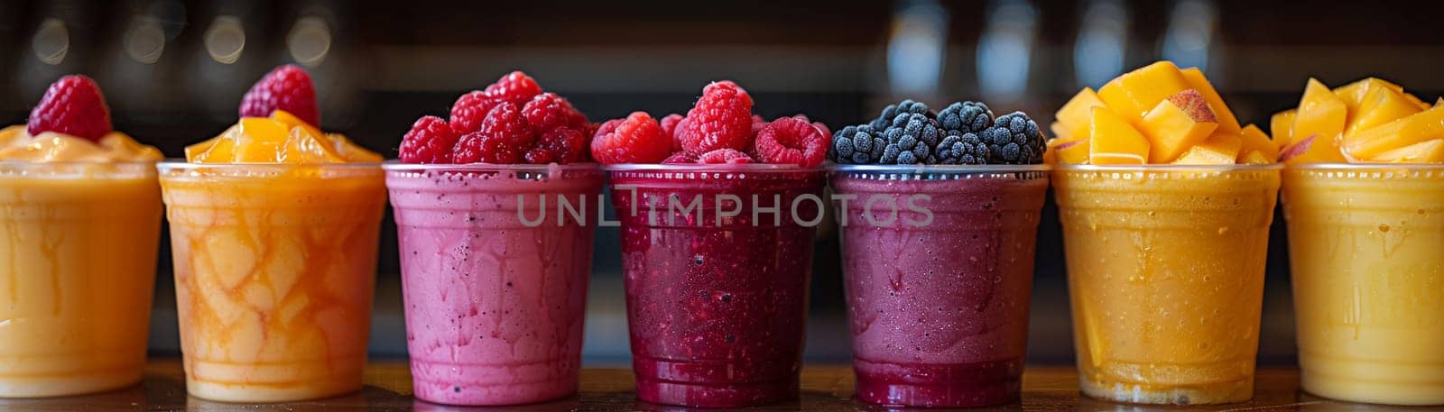 Smoothie Bar Blends Nutrition in Business of Health-Conscious Snacking, Blenders and fruits mix up a story of vitality and wellness in the food business.