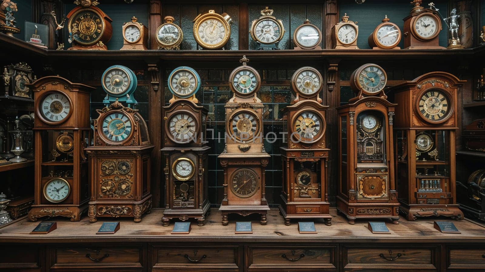 Antique Collection Unveils Historical Elegance in Business of Time-Honored Treasures, Antique clocks and collectible curios unveil a story of historical elegance and time-honored treasures in the antique collection business.