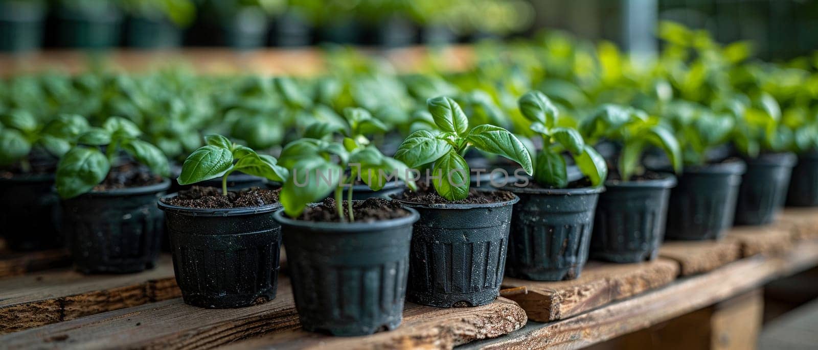 Garden Herb Nursery Seasons Culinary Arts in Business of Flavorful Horticulture, Garden shears and herb seedlings season a story of culinary arts and flavorful horticulture in the garden herb nursery business.