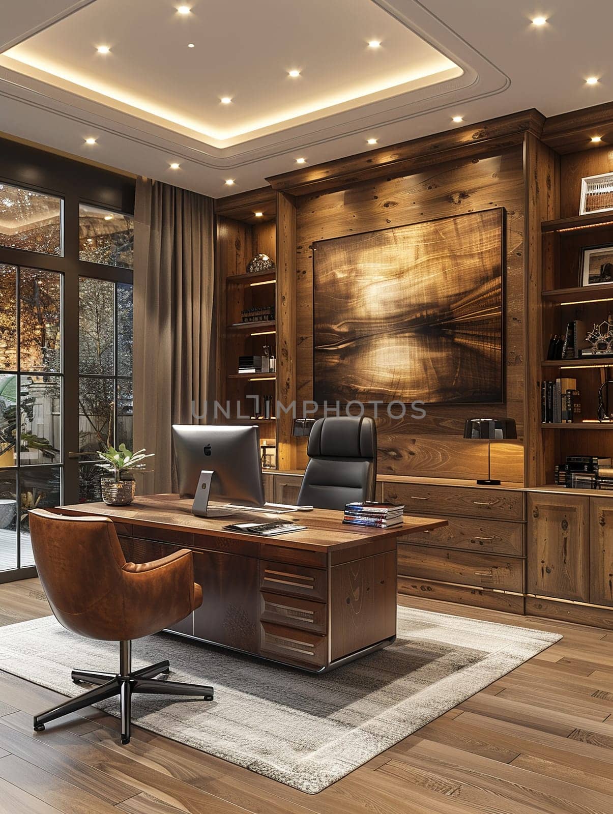 Interior Designer Presents 3D Renderings to Business Clients by Benzoix